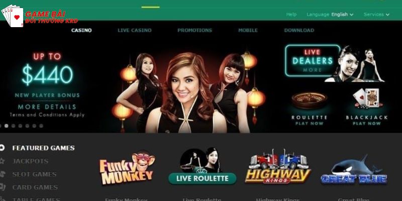 Sòng bạc Casino BET365 trực tuyến chân thực từng chi tiết